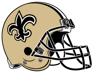 New Orleans Saints helmet