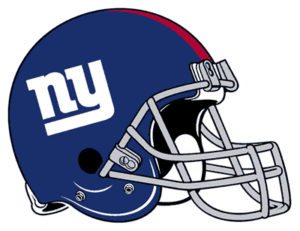 New York Giants helmet